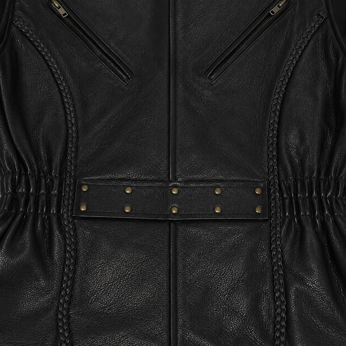 The Muse — Women's Classic Genuine Leather Motorcycle Jacket