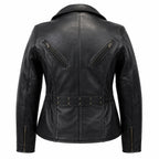The Muse — Women's Classic Genuine Leather Motorcycle Jacket