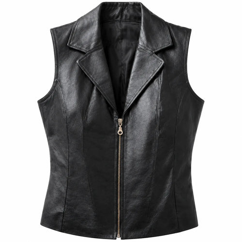 The Joan Jett — Women's Vests, Hasbro Leather