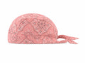 Pink Paisley Bandana Cap – Women's Biker Skull Cap Doo Rag