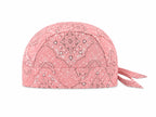 Pink Paisley Bandana Cap – Women's Biker Skull Cap Doo Rag