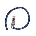 Black & Blue Get Back Whip For Motorcycles — alternate view 3, Hasbro Leather