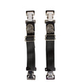 Eagle Alligator Motorcycle Boot Clips — Boot Clips, Hasbro Leather