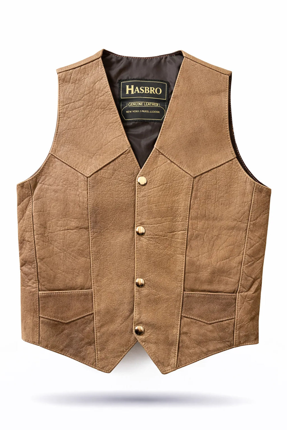 High Noon — Women's Vests, Hasbro Leather