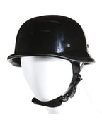 Glossy German With Adjustable Chin Strap — Novelty Helmets, Hasbro Leather