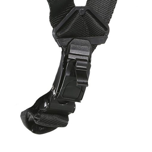 Glossy German With Adjustable Chin Strap — alternate view 2, Hasbro Leather