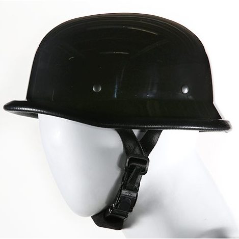 Glossy German With Adjustable Chin Strap — alternate view 3, Hasbro Leather