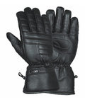 Men’s Leather Motorcycle Gauntlet Gloves HI230 — Full Wrist Coverage — Riding Gloves, Hasbro Leather