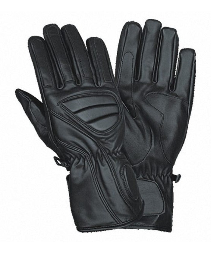 Men's Genuine Leather Motorcycle Riding Gloves HI297