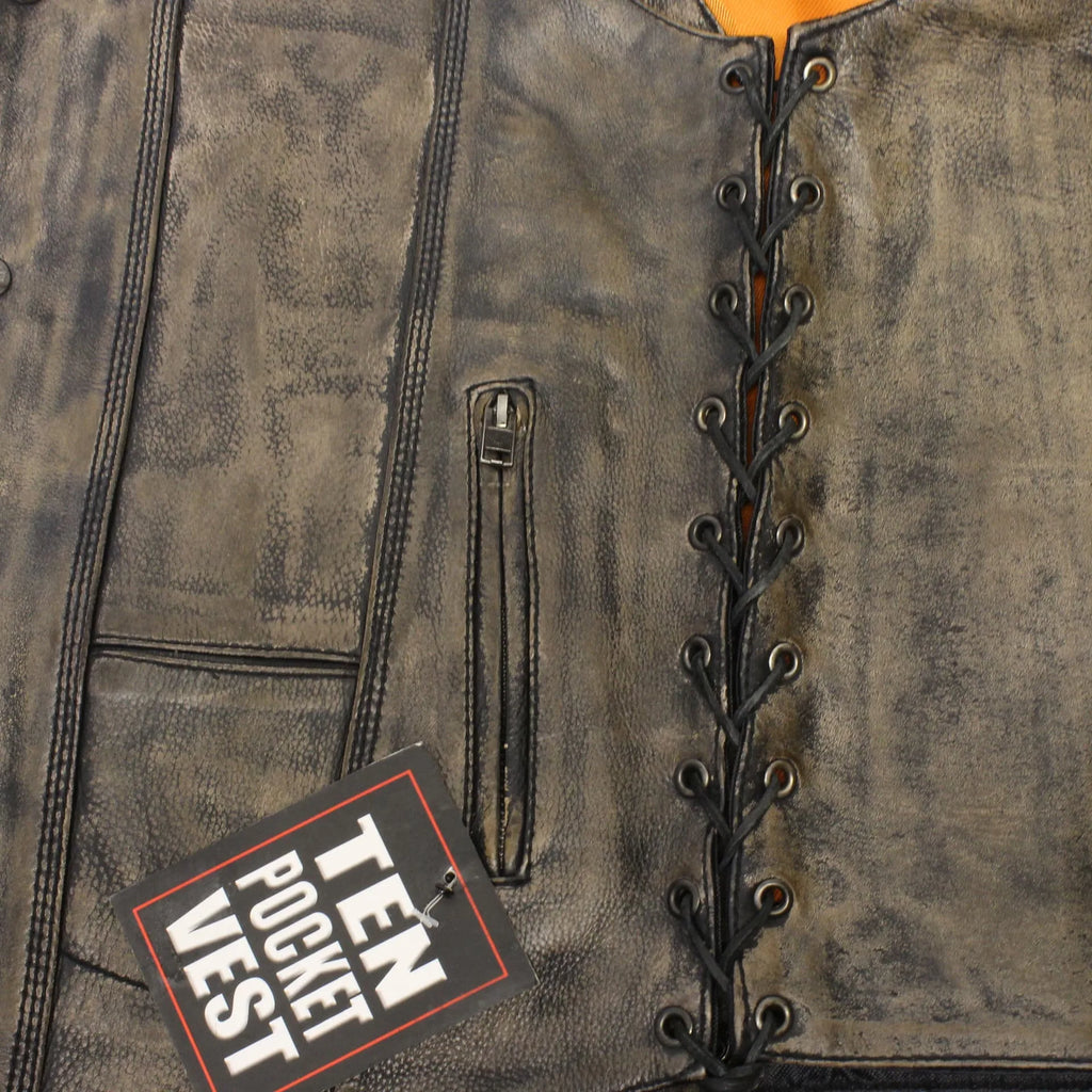 The Rustler Vest — alternate view 4, Hasbro Leather