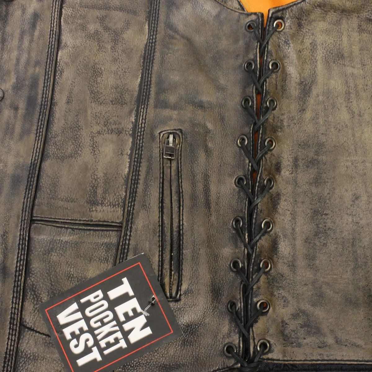 The Rustler Vest — alternate view 4, Hasbro Leather