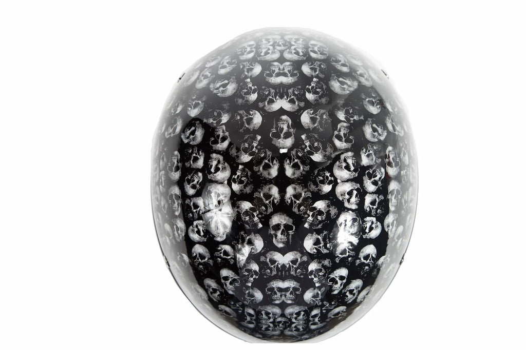 Low Profile Skull Graphic; DOT Approved — alternate view 5, Hasbro Leather