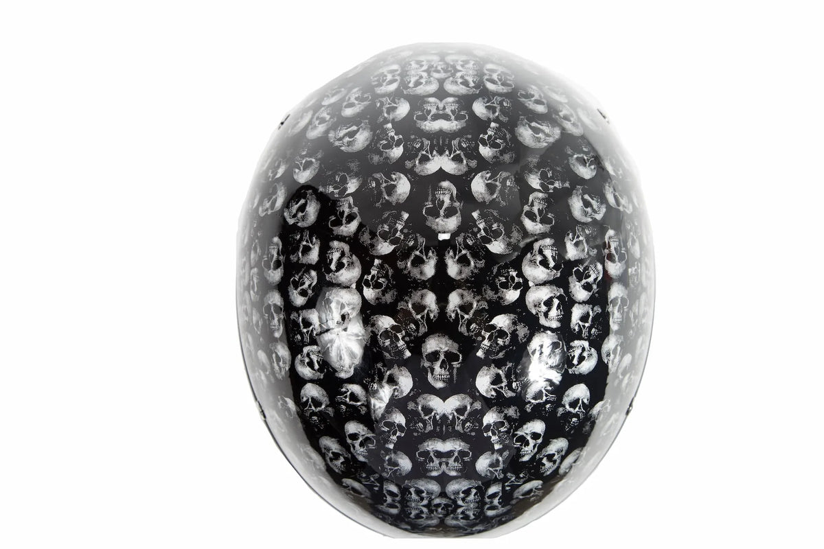 Low Profile Skull Graphic; DOT Approved — alternate view 5, Hasbro Leather