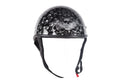 Low Profile Skull Graphic; DOT Approved — Helmets, Hasbro Leather