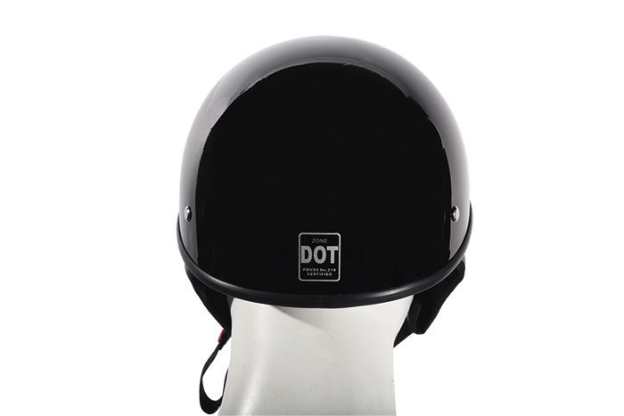 Shiny Black – Low Profile; DOT Approved — alternate view 3, Hasbro Leather