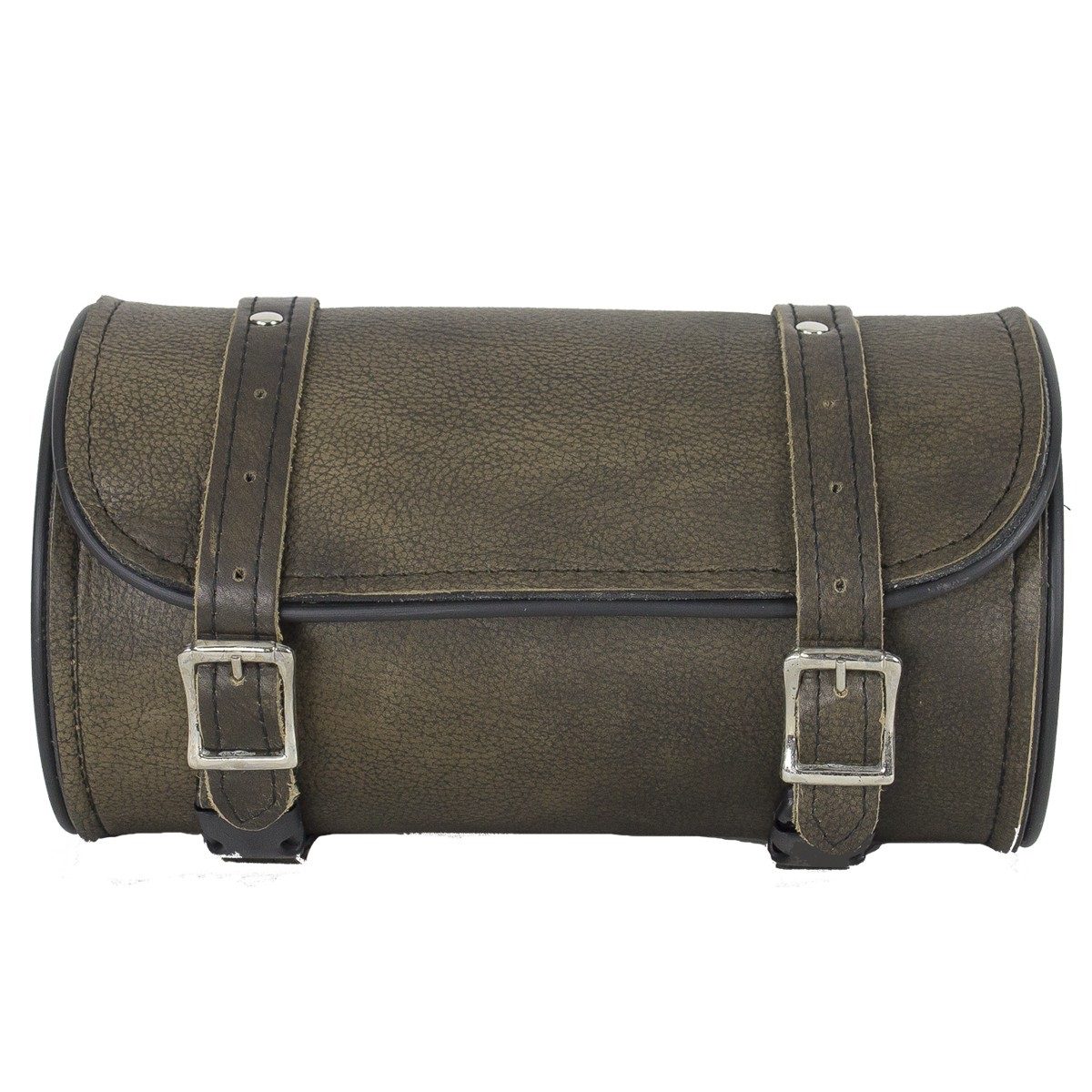 Dark Brown Leather Motorcycle Tool Bag — alternate view 4, Hasbro Leather