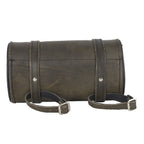 Dark Brown Leather Motorcycle Tool Bag — alternate view 2, Hasbro Leather