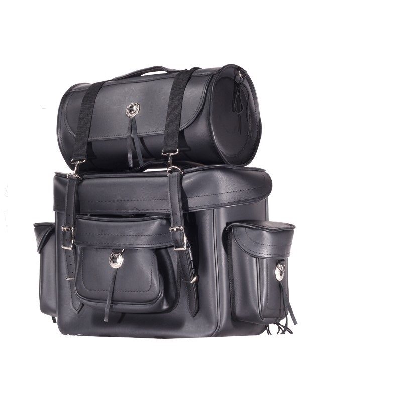 Plain Big Sissy Bar Bag — Sissy Bar Bags, Hasbro Leather