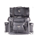Plain Big Sissy Bar Bag — alternate view 4, Hasbro Leather