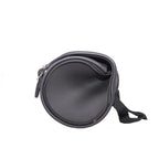10-Inch Plain PVC Motorcycle Tool Bag With Double Roller Buckle Straps — alternate view 4, Hasbro Leather