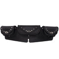 Windshield Bag With Chrome Studs — Bags, Hasbro Leather