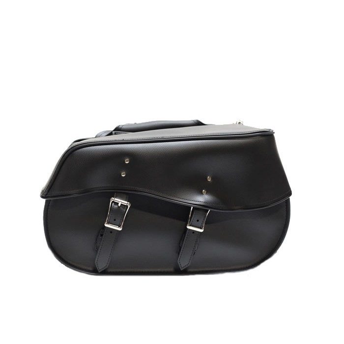 The Wave — Motorcycle Saddlebag With No Studs