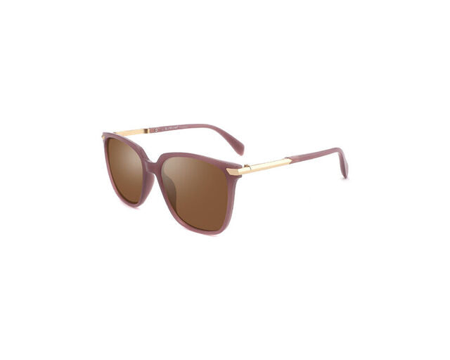 AlterImage Coral Coral / Brown Lens eyewear from Hasbro Leather
