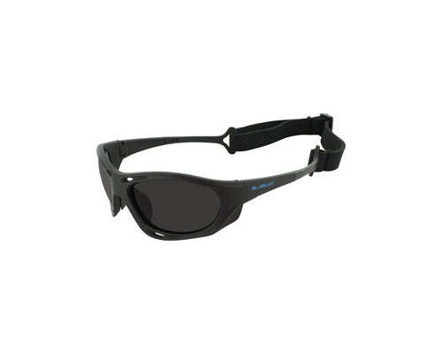 BluWater Polarized Hydro Black / Super Dark eyewear from Hasbro Leather