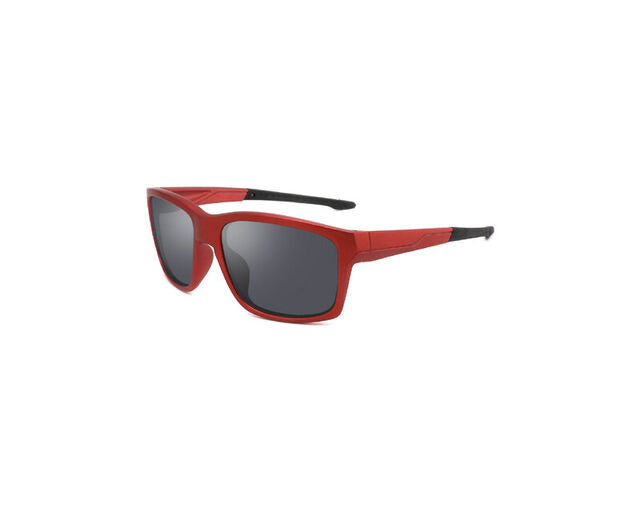 AlterImage Riverbank Metallic Red / Grey Lens eyewear from Hasbro Leather