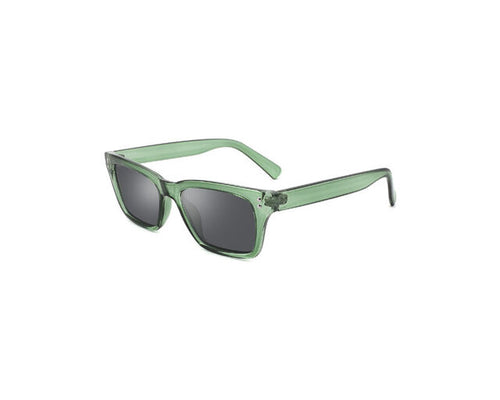 AlterImage Seashell Crystal Green / Grey Lens eyewear from Hasbro Leather