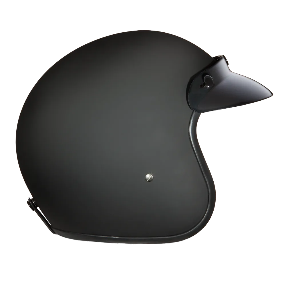 Daytona Cruiser – Dull Black; DOT Approved — alternate view 4, Hasbro Leather