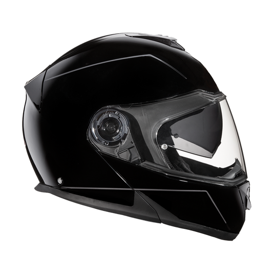 Daytona Glide – Hi-Gloss Black; DOT & ECE Approved — alternate view 3, Hasbro Leather