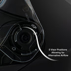 Daytona Glide – Hi-Gloss Black; DOT & ECE Approved — alternate view 7, Hasbro Leather