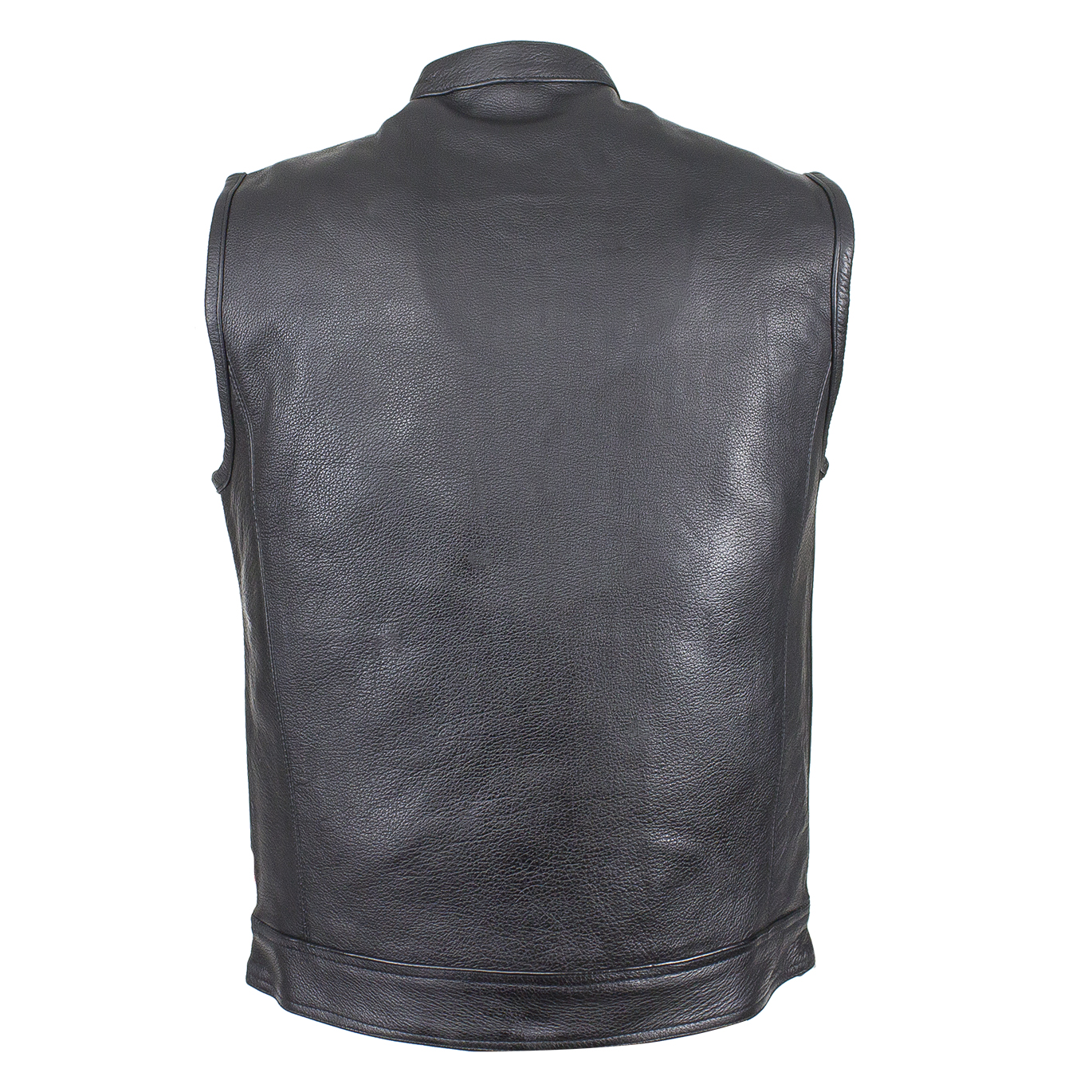 Men’s Renegade Motorcycle Club Vest – Hasbro Leather | Top Quality ...